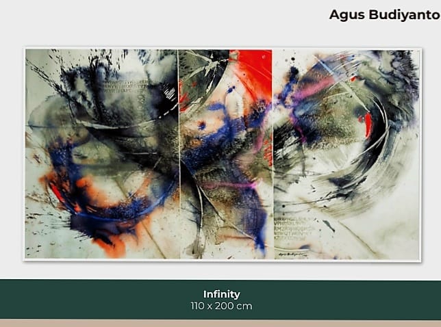 Ekspresi Cat Air Merayakan Seni Membumi