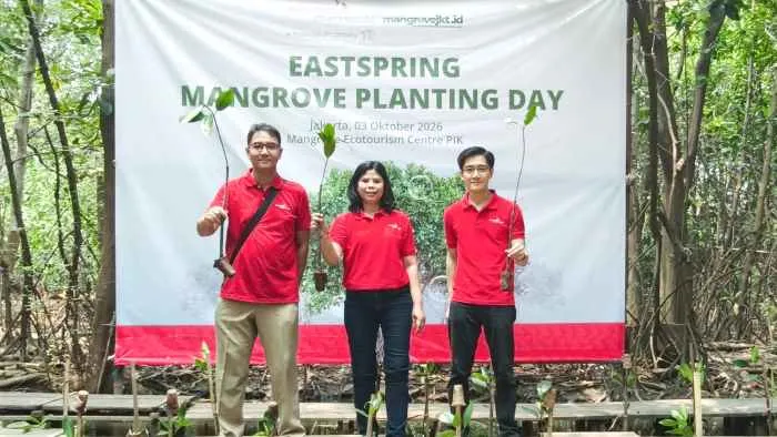 Eastspring Indonesia Gandeng Mangrovejakarta Tanam Prinsip Keberlanjutan