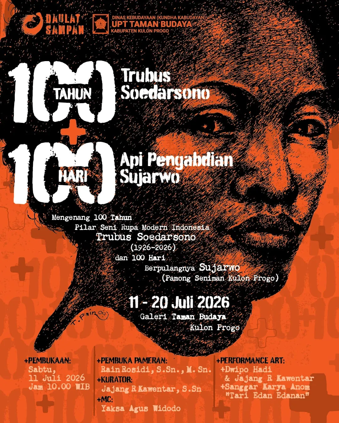 Menghidupkan Api Maestro, Peringatan 100 Tahun Trubus Soedarsono dan 100 Hari Berpulangnya Sujarwo