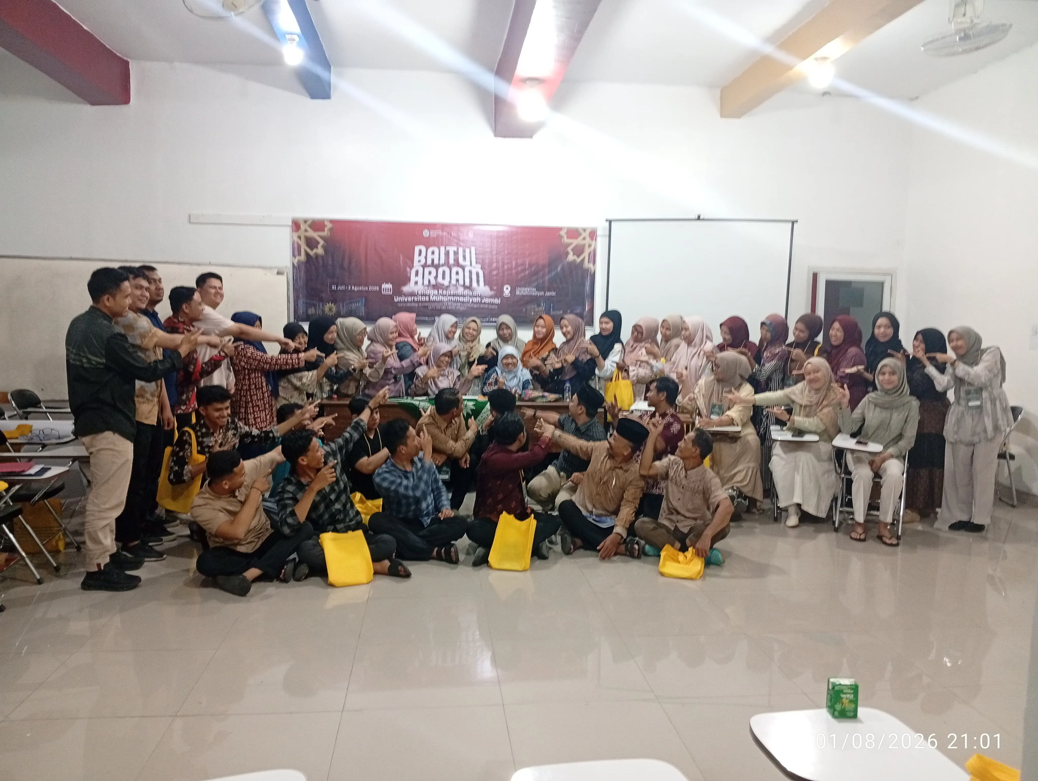 Kejar Akreditasi Unggul 2027, Univ Muhammadiyah Jambi Gelar Baitul Arqam Dosen dan Tendik