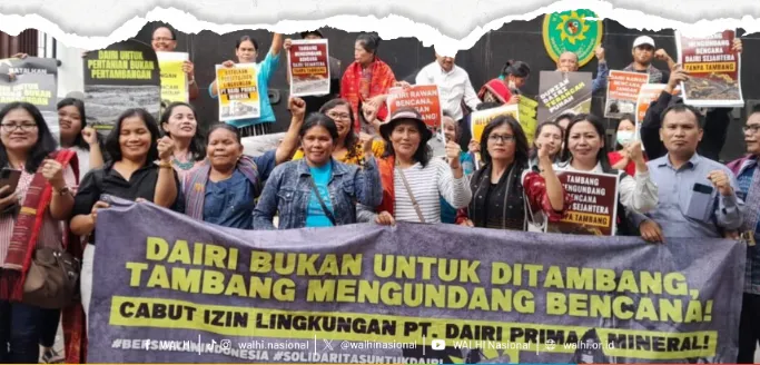 378 Organisasi Masyarakat Sipil Desak Menteri Lingkungan Hidup Tolak Izin Tambang PT DPM di Dairi