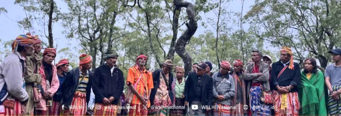 Masyarakat Adat Lingkar Gunung Mutis Menolak Penetapan Status Taman Nasional