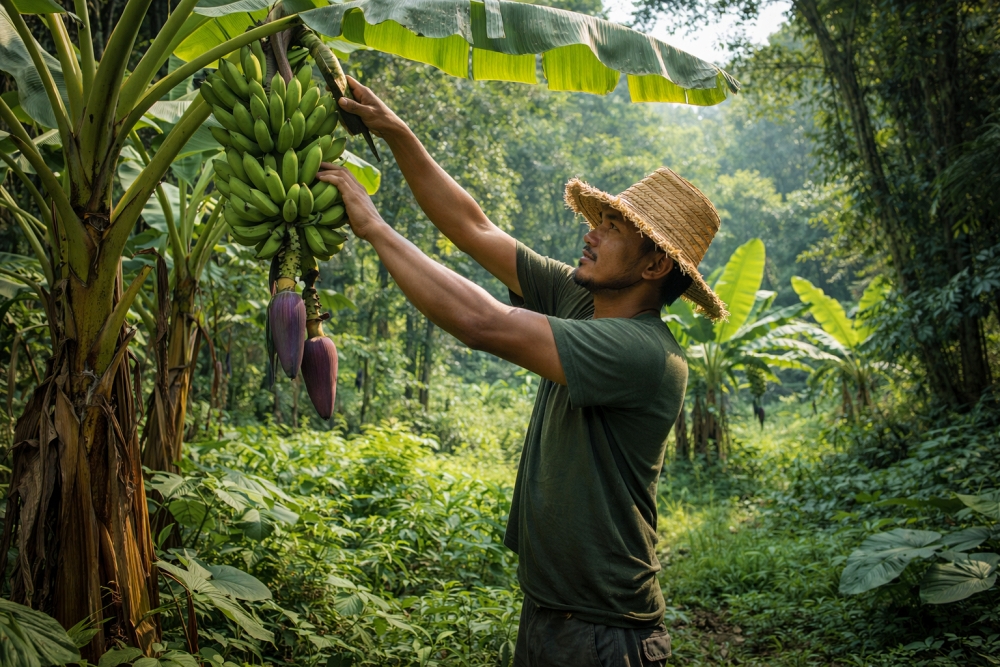BRIN Pimpin Penelitian Internasional Pemuliaan Pisang Liar untuk Perkuat Ketahanan Pangan