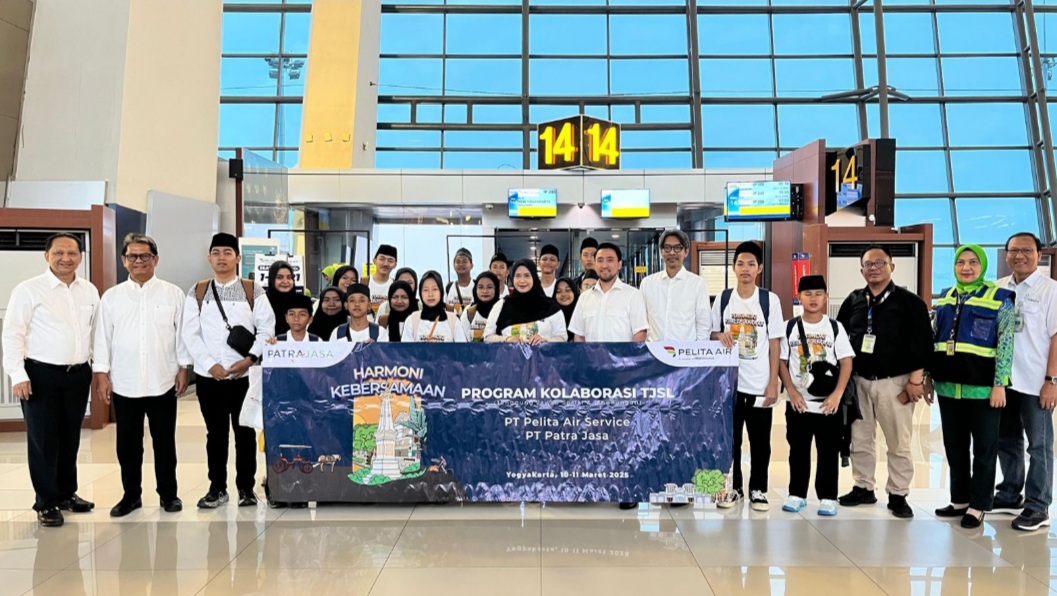 Kebahagiaan Anak Panti Ramadan di Jogja, Naik Pelita Air dan Menginap di Patra Malioboro Hotel