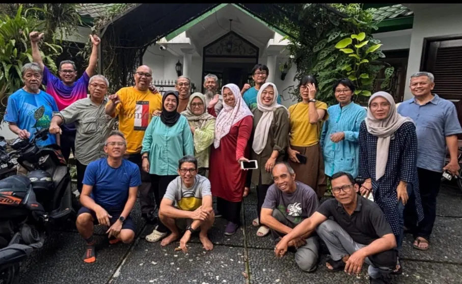 Potret Hangat dan Spirit Kebersamaan Halalbihalal Klub Indonesia Hijau