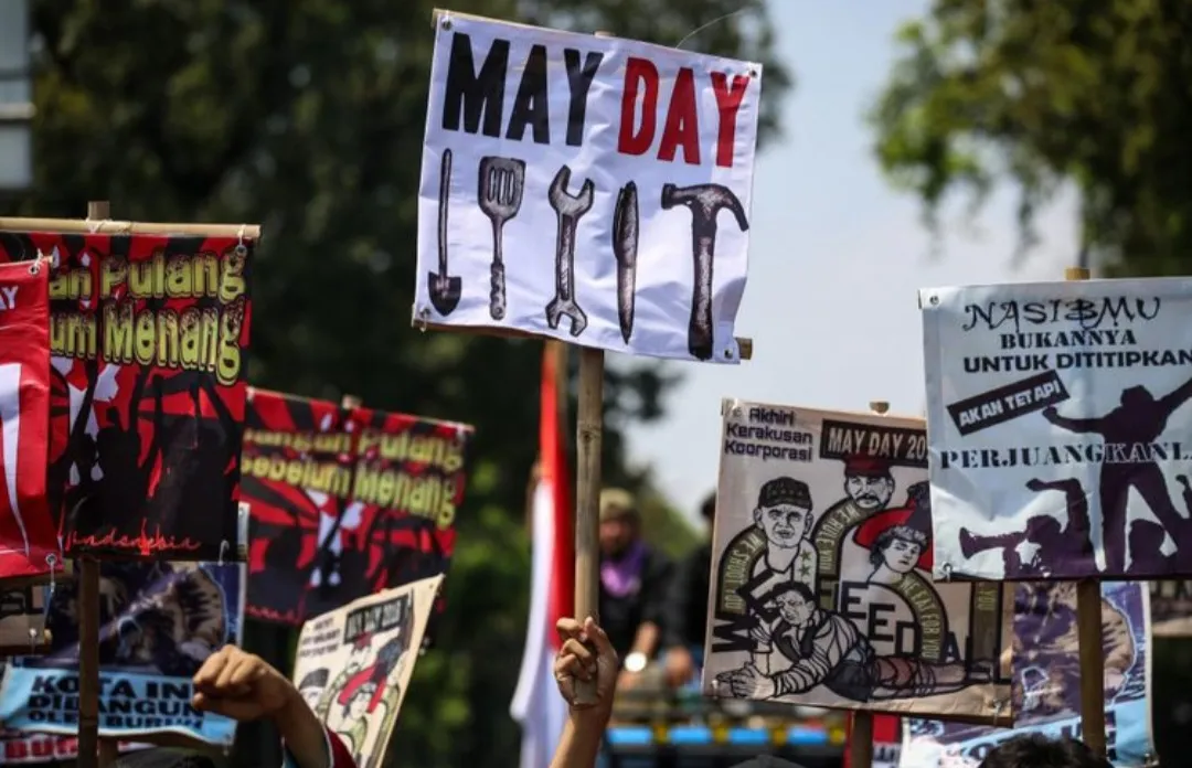 Rencana Pengalihan Arus Lalu Lintas Saat Demo May Day, Jumat 1 Mei 2026 