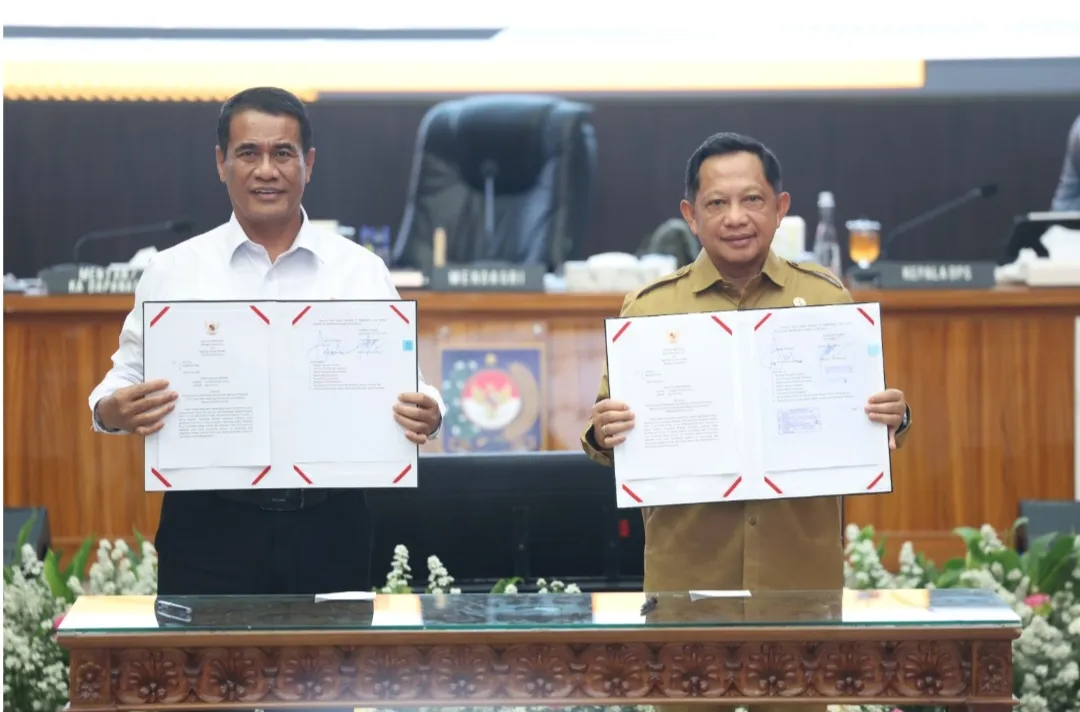 Surat Edaran Bersama Mentan-Mendagri Perkuat Penyuluh Pertanian Menjaga Swasembada Pangan