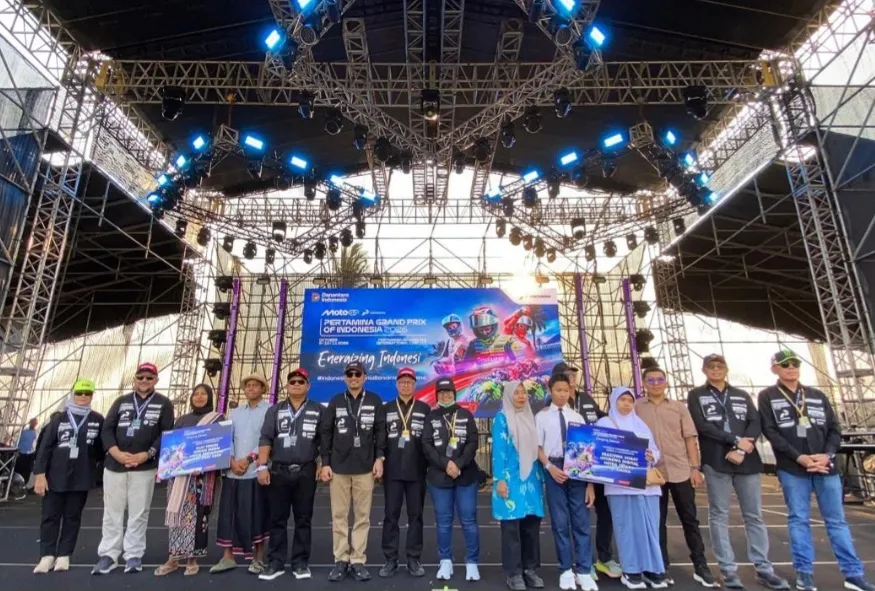 Di Panggung MotoGP Mandalika, Pertamina Buka Akses Digital Bagi Anak Disabilitas Netra