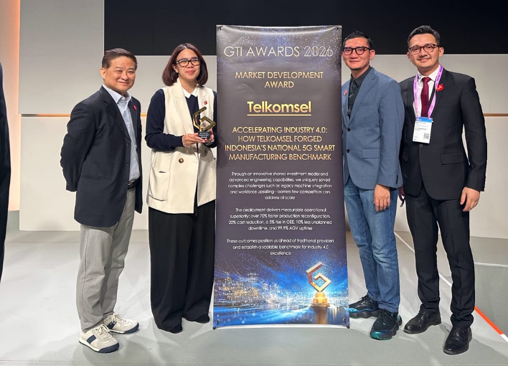 Raih Penghargaan Global, Layanan 5G Enterprise Telkomsel Jadi Kunci Transformasi Ekonomi Manufaktur 