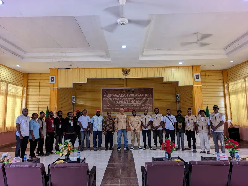 Muswil SPI Papua Tengah Tetapkan Kepengurusan Baru dan Tiga Mandat Reforma Agraria