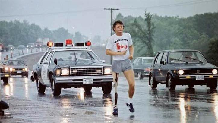 TERRY FOX, Pahlawan Penderita Kanker Inisiator Marathon of Hope