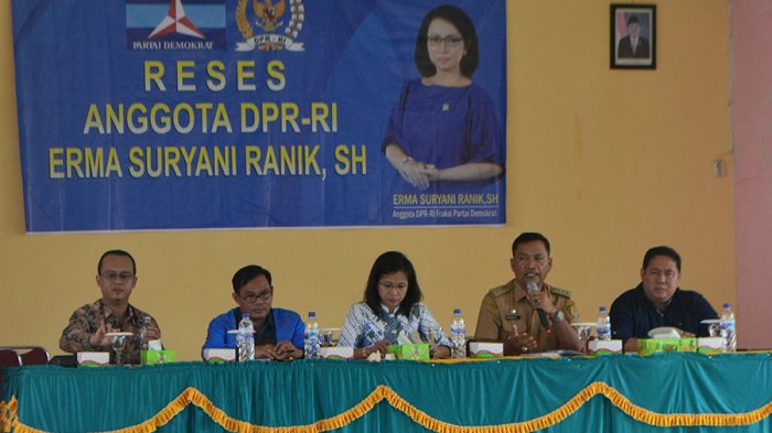 Kepala Desa Pelimbing Keluhkan Perimbangan Dana Desa ke Anggota DPR RI