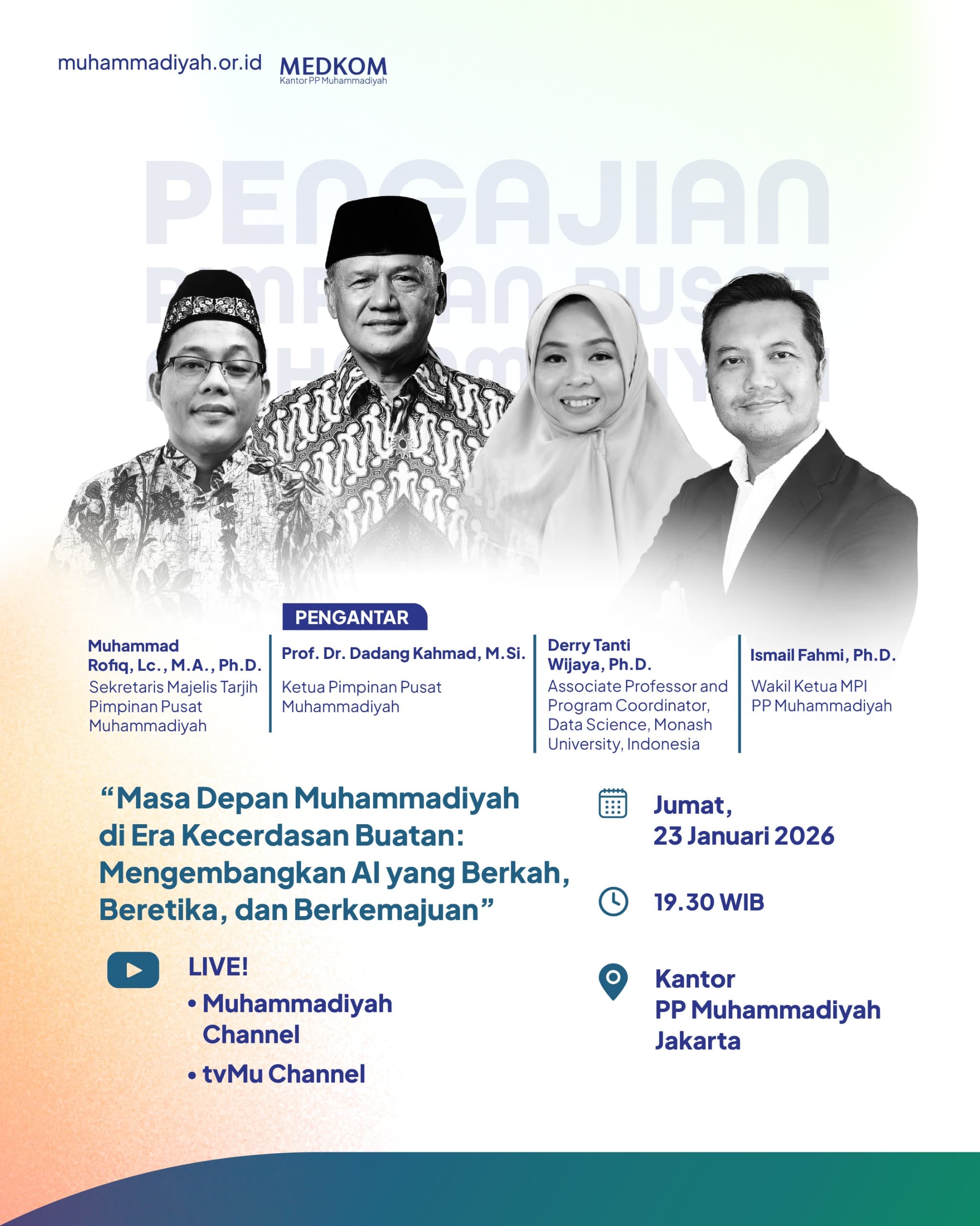  Masa Depan Muhammadiyah di Era Kecerdasan Buatan - (Ada 0 foto)